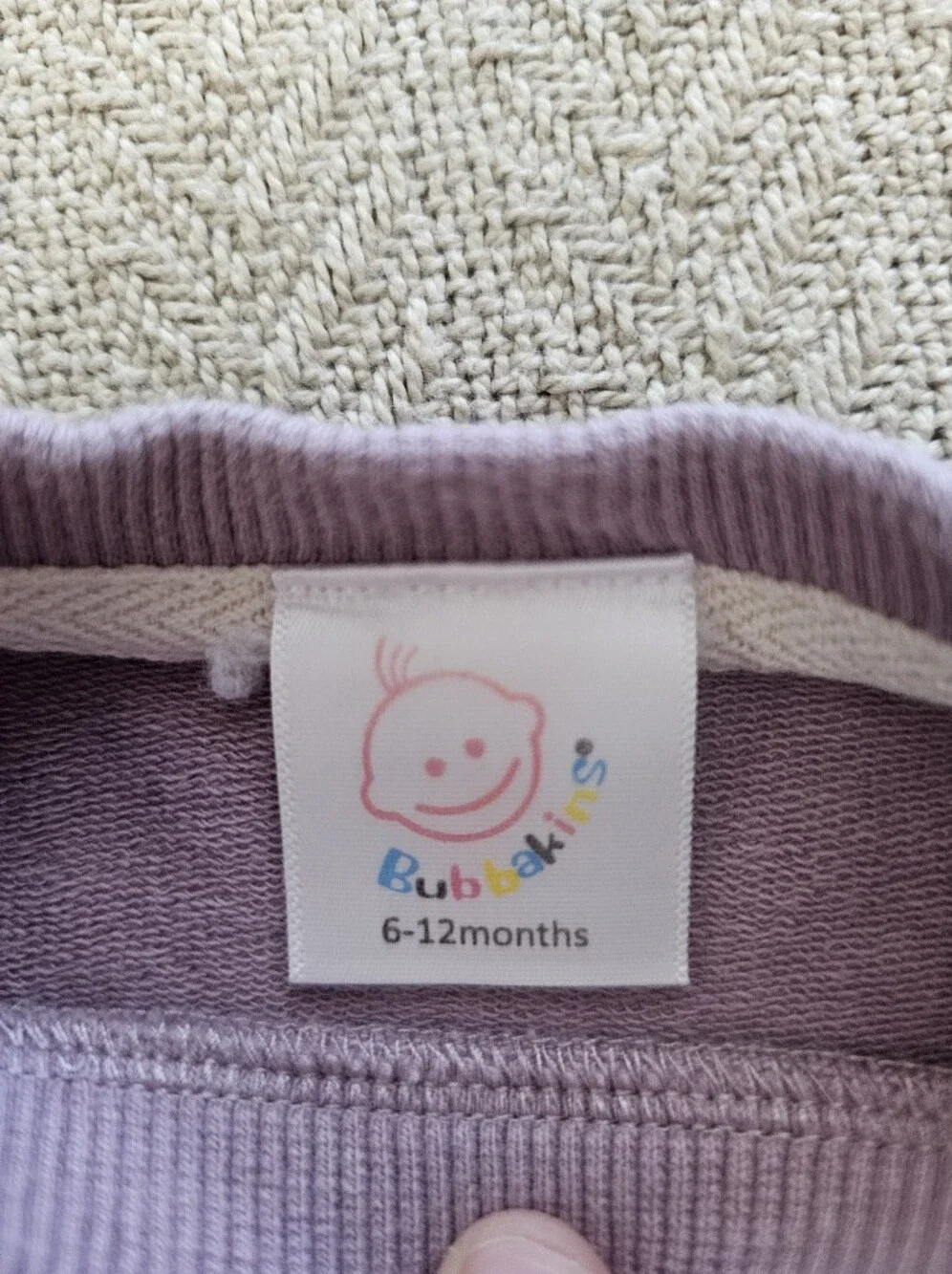 Soft Lilac Baby One-Piece Romper - Unbranded